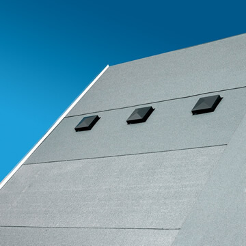 Bitumen-/PVC-Dachbahn (geneigtes Dach)